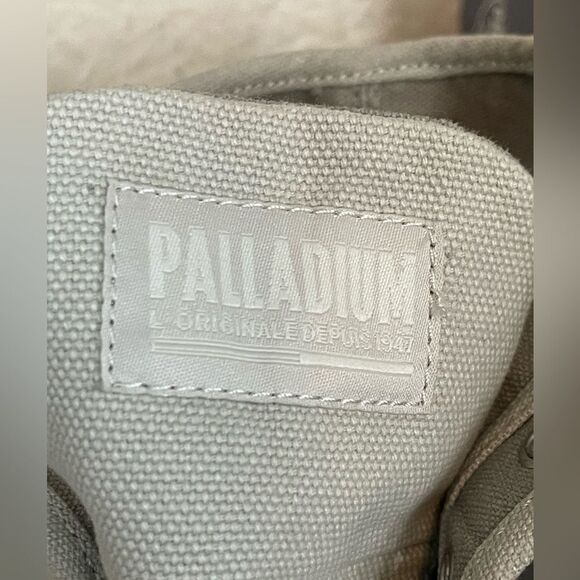 Palladium Men’s ‘Baggy’ sneaker Boots - Vapor/Metal - M8/W9.5 - Picture 11 of 16